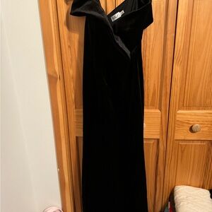 Eliza J One Shoulder Black Dress